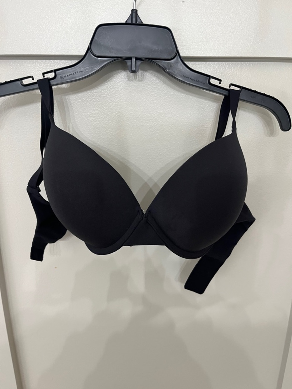 SKIMS Black Smooth T-Shirt Bra